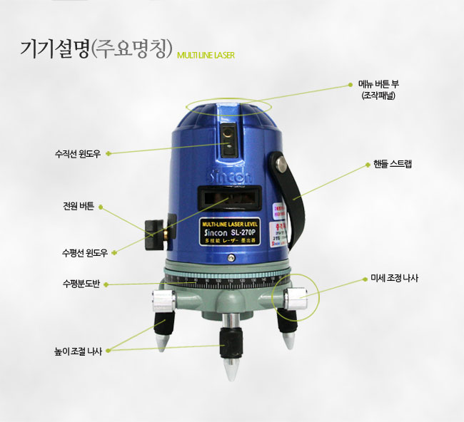 新坤SL-270P自動(dòng)安平激光標線(xiàn)儀