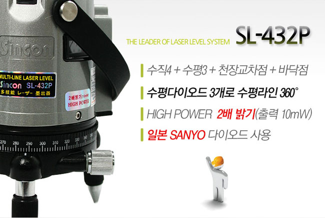 新坤SL-432P自動(dòng)安平激光標線(xiàn)儀