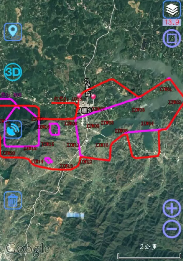 信陽(yáng)1:500農村地形測繪無(wú)人機載
