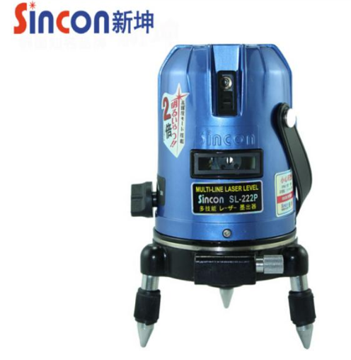 新坤SL-222P自動(dòng)安平激光標線(xiàn)儀（紅光增強）1